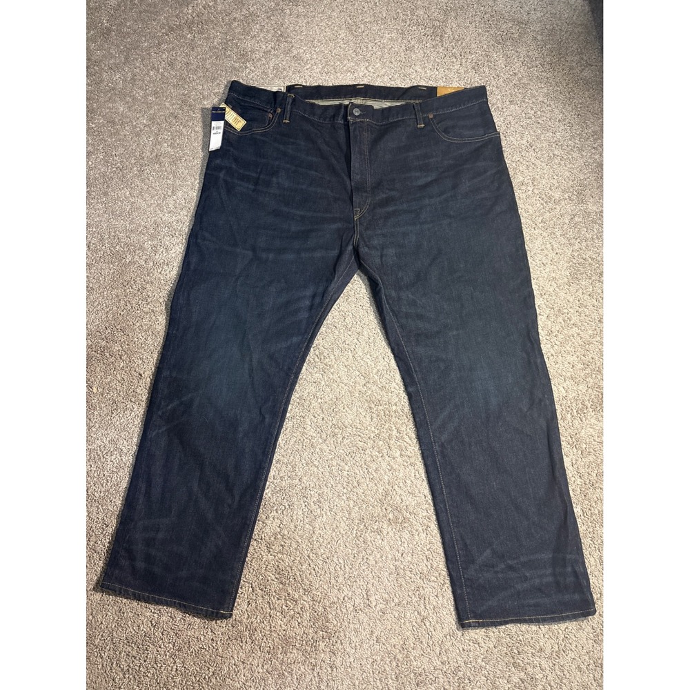 Polo Ralph Lauren Hamilton S Jeans Mens 46B x 30 Dark Indigo Straight Leg NWT